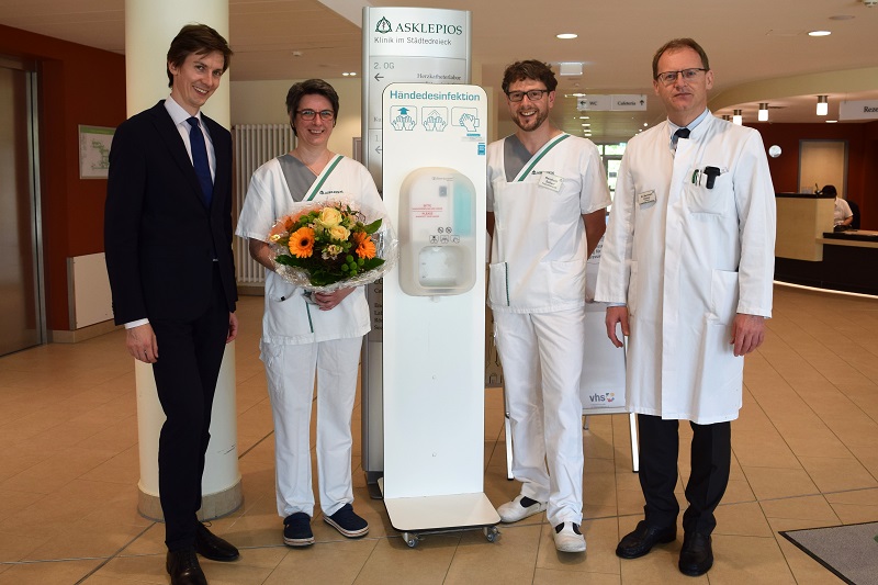 Neu: Maren Förster als zweite Hygienefachkraft an der Asklepios Klinik im Städtedreieck